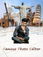 Famous Photo Editor  : Photo With Famous Place imagem de tela 1