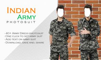 Best Indian Army Photo Suit ポスター