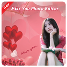 Miss You Photo Editor آئیکن