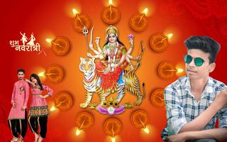 Navratri Photo Frame poster