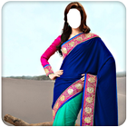 Hot Women Saree Photo Suit icône