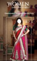 Hot Women Saree Photo Suit screenshot 2