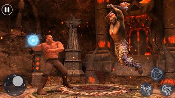 Kung fu Ninja vs KickBoxer: Rings Fight Game تصوير الشاشة 2