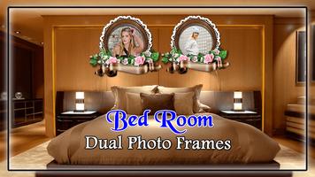 Bed Room Dual Photo Frame Affiche