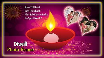 Diwali Photo Frame Affiche