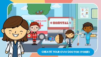 Lila's World:Dr Hospital Games الملصق