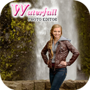 Waterfall Photo Frame : Cut Paste Editor APK