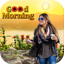 Good Morning Photo Frame : Cut APK