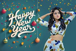 New Year Photo Frame 2023 Cartaz