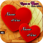 Name on Heart Photo icon