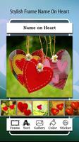 Name on Heart Photo imagem de tela 1
