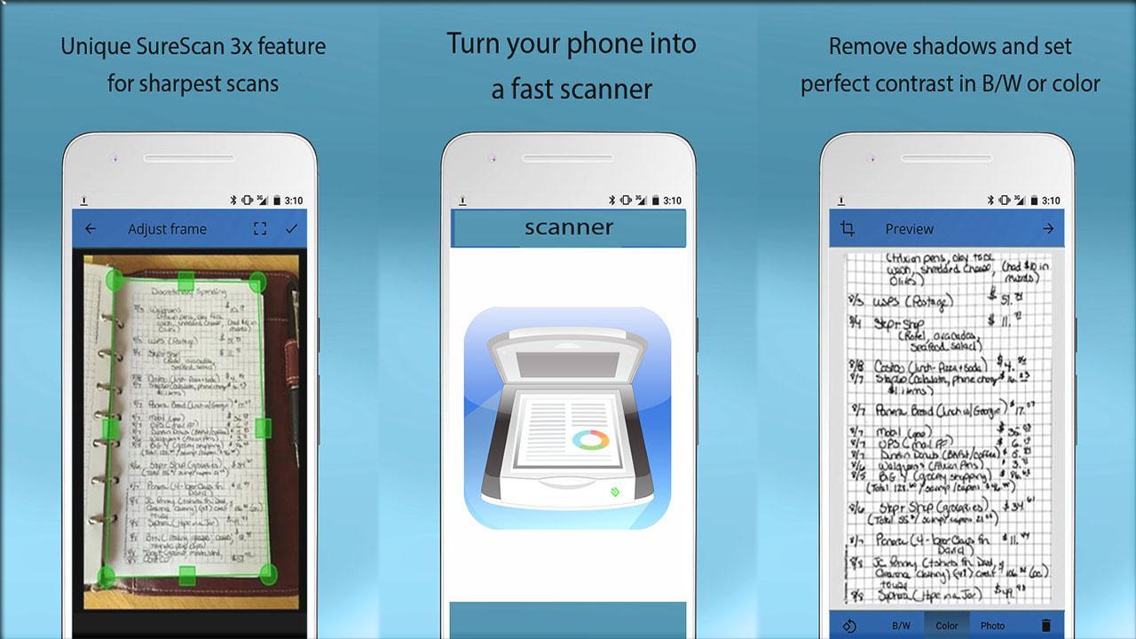 Scanner cam CamScanner Contact