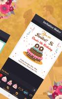 Digital invitation card maker स्क्रीनशॉट 2