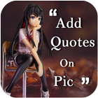 Quotes On Picture, Quote Maker icon