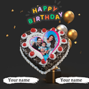 سالگرہ کے کیک پر نام کی تصویر APK