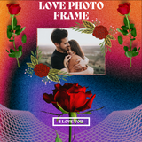 Icona Amore cornice per foto