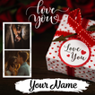 Romantic Love Photo Frame