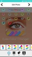 برنامه‌نما Eyes Color Changer Camera عکس از صفحه