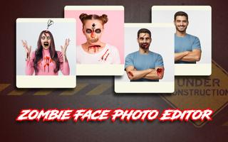 Zombie Face Photo Editor Affiche