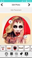 wajah vampir & Vampire Face Maker screenshot 2