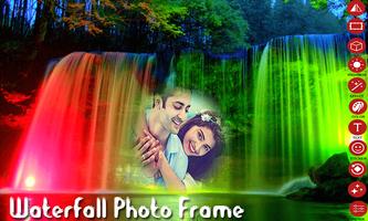 Waterfall Photo Frame Poster