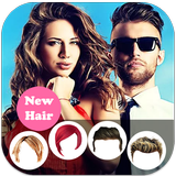 Woman and Men Hairstyle Photo Editor icon