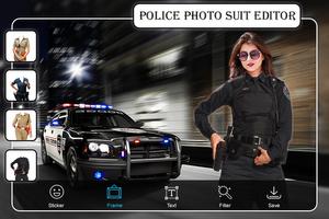 Men Police Suit Photo Editor capture d'écran 2