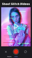 Glitch Photo Editor - Vintage Affiche