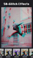 Glitch Photo Editor - Vintage syot layar 1