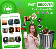Recover deleted Photos, Videos Plakat