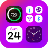Widget de foto icono