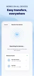 Photo Transfer: Send via WiFi