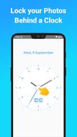 Фотохранилище часов с замком постер