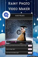 Rainy Photo Video Movie Maker capture d'écran 3