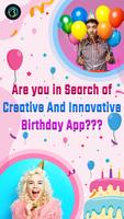 Birthday Video Maker with Song poster