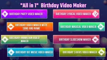 Birthday Video Maker with Song screenshot 1