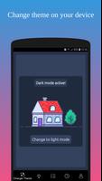 Dark theme الملصق