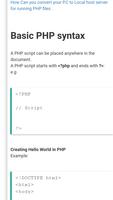 PHP Teacher ảnh chụp màn hình 2