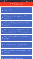 Interview Questions for PHP an Affiche