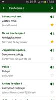 Phrasebook polonaise capture d'écran 1