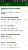 Phrasebook philippin capture d'écran 2