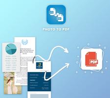 Photos to PDF Converter Affiche