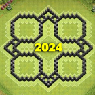 Clash of Maps 2024:CoC Layouts ícone
