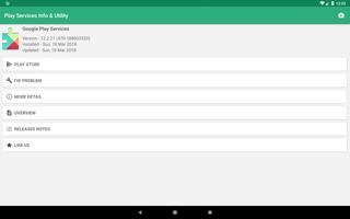 Thông tin Play Services ảnh chụp màn hình 2