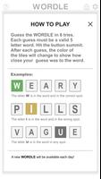 Word Games - A Daily Word Game Affiche