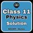Class 11 Physics Solution MCQs APK
