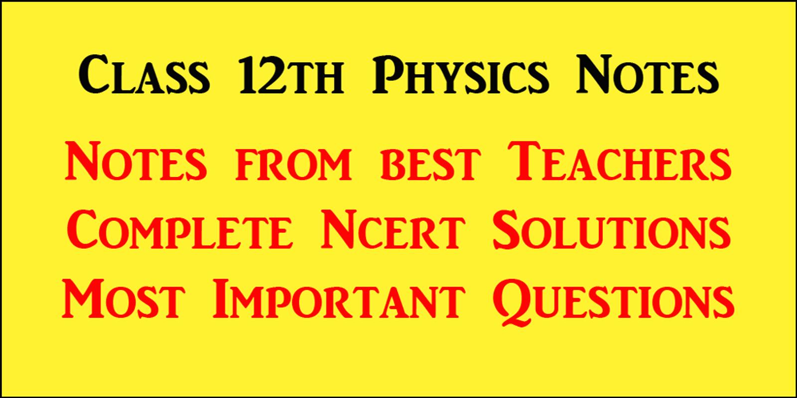 ... Class 12 Physics Exam Guide 2019 (CBSE Board) screenshot 6