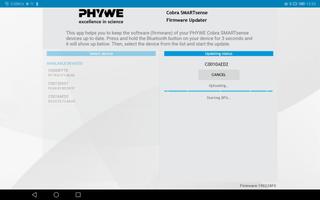 PHYWE SMARTsense Firmware Updater capture d'écran 1