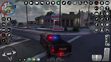 警察のバンを追いかけるゲーム- Police Car スクリーンショット 3