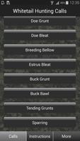 Whitetail Hunting Calls screenshot 1